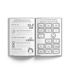 Alternative view of Scrambled sentences Grade 1