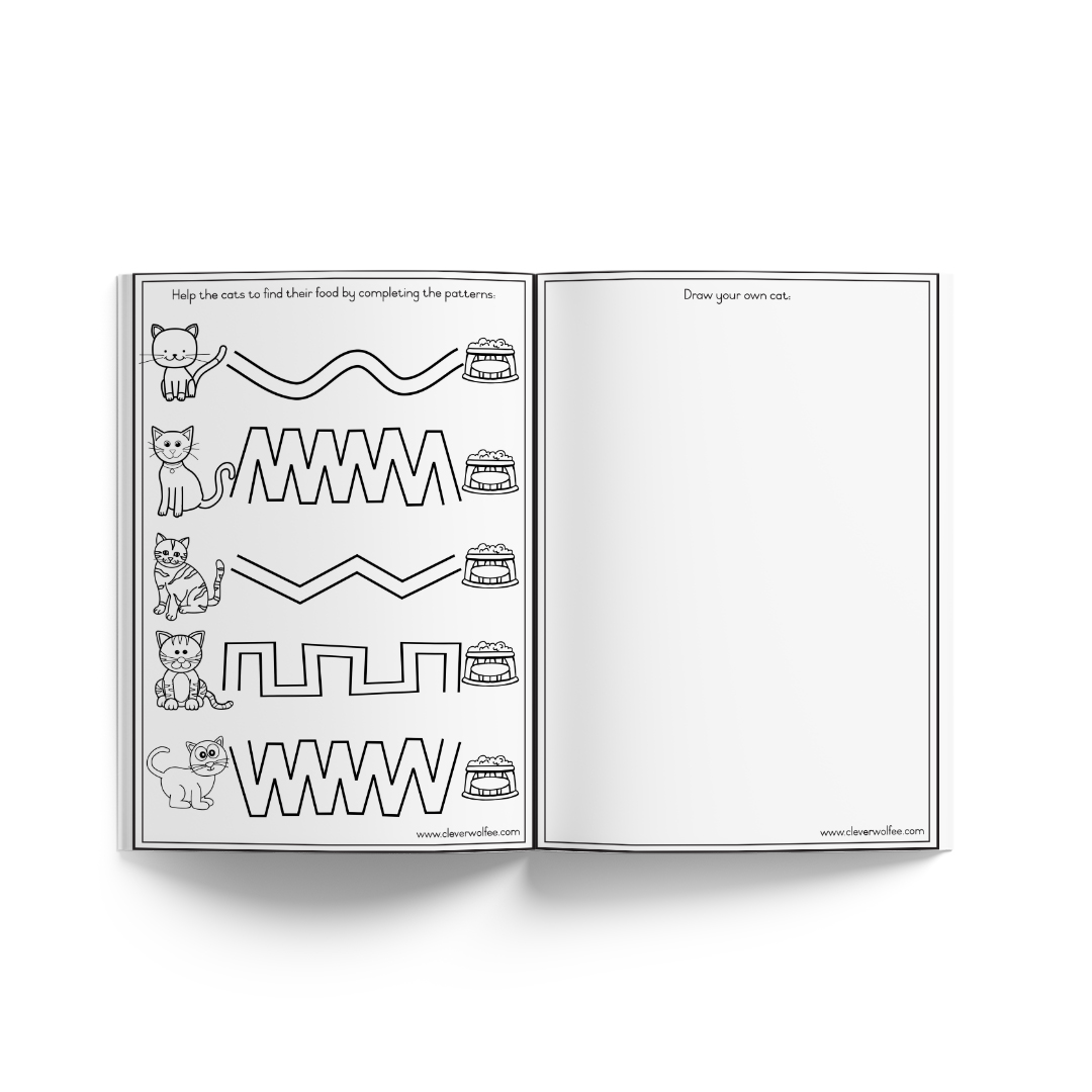 Cats themed activity book - Image 2