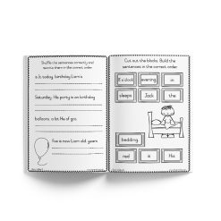Alternative view of Scrambled sentences Grade 2
