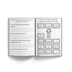 Alternative view of Scrambled sentences Grade 3
