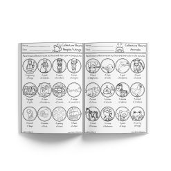 Alternative view of My basic collective nouns book
