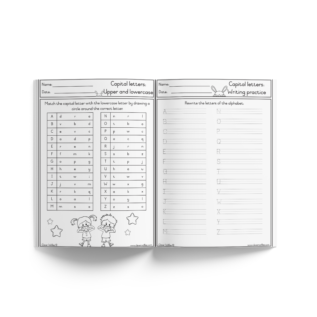 My basic capital letter book - Image 3