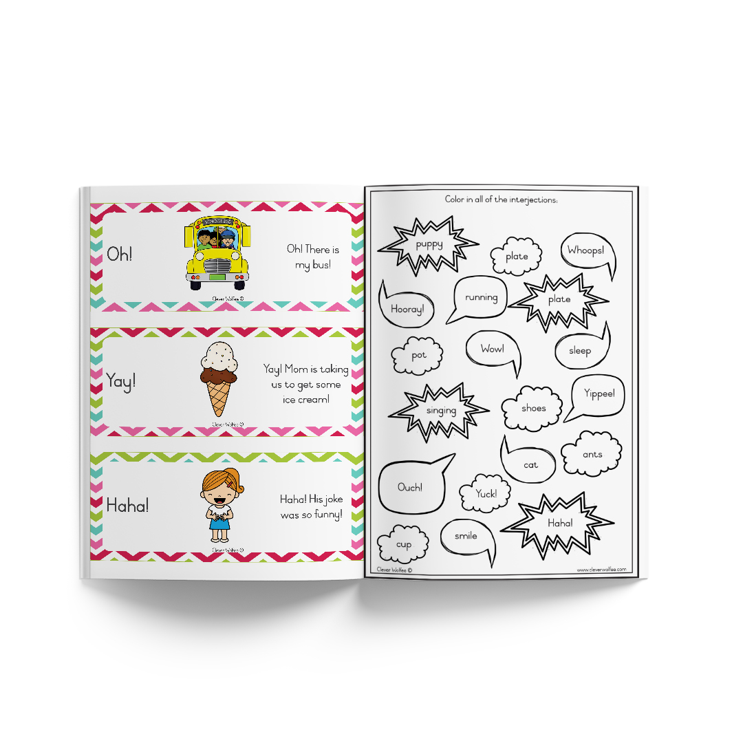 My interjections book - Image 2