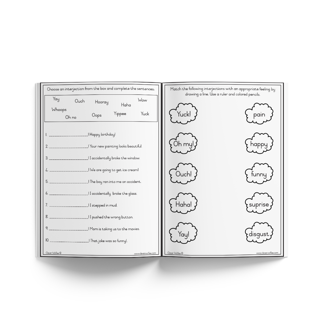 My interjections book - Image 3