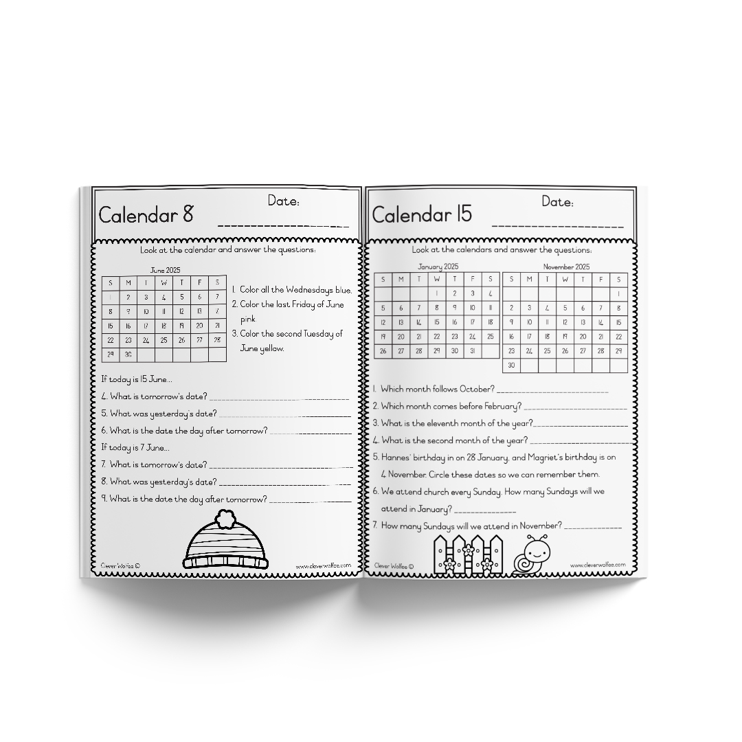 My big calendar booklet - Image 3
