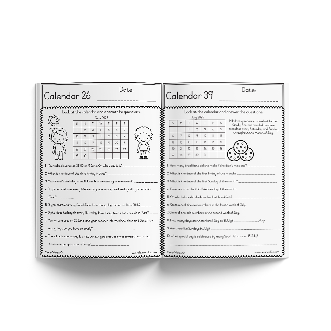 My big calendar booklet - Image 4