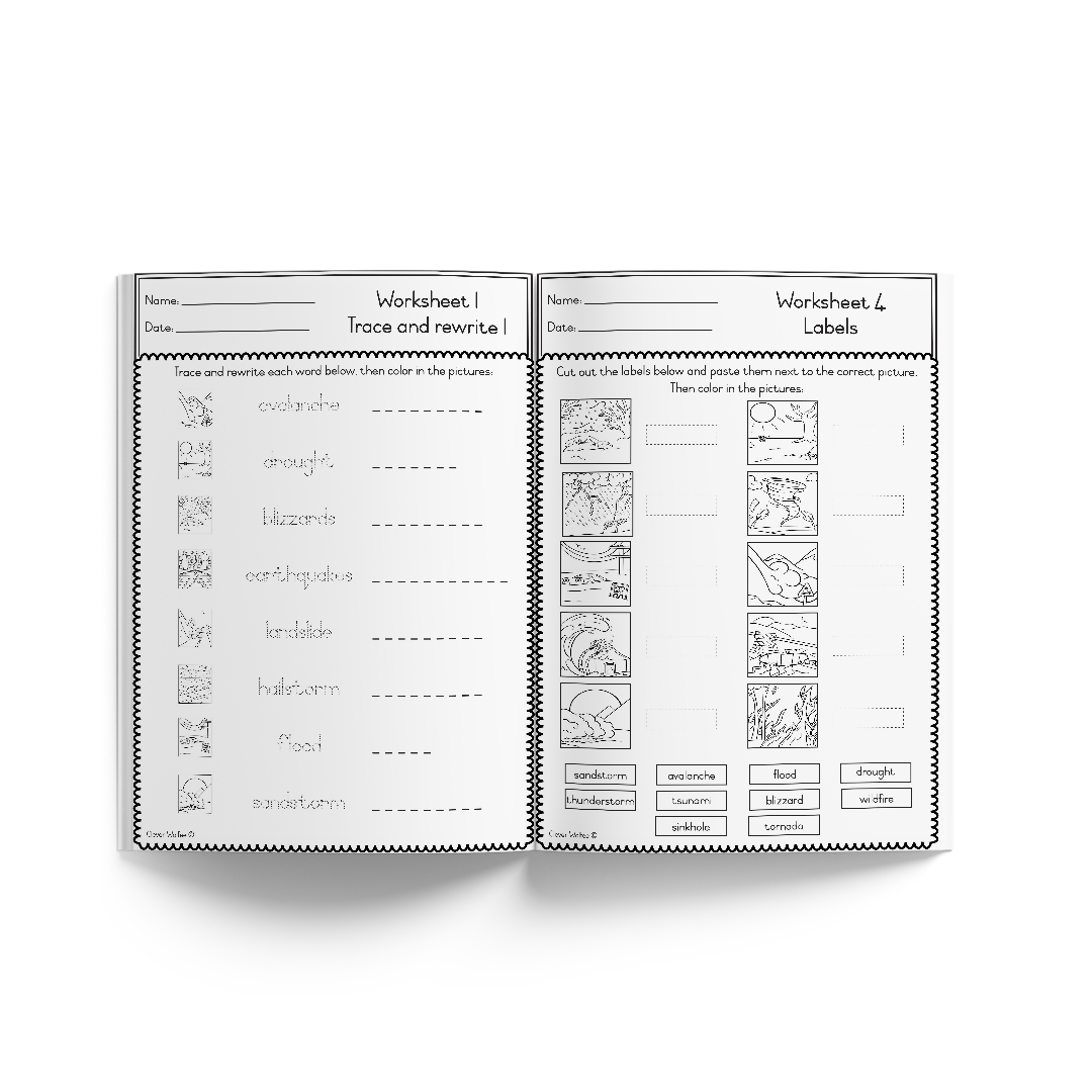 Themed book - Natural disasters - Image 3