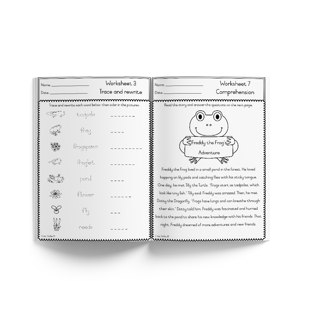 Themed book - Life Cycle: Frog - Image 3