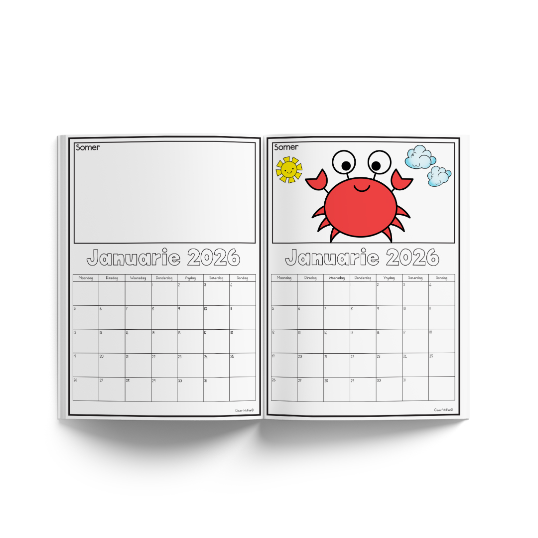 My eie (seisoene) teken kalender - Image 3
