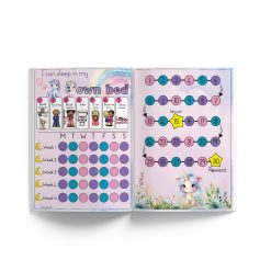 Alternative view of Bedtime reward chart - Unicorns