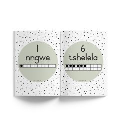 Alternative view of Sesotho - Count from 1-10 Design 1