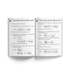 Alternative view of I am learning about phonics and building words