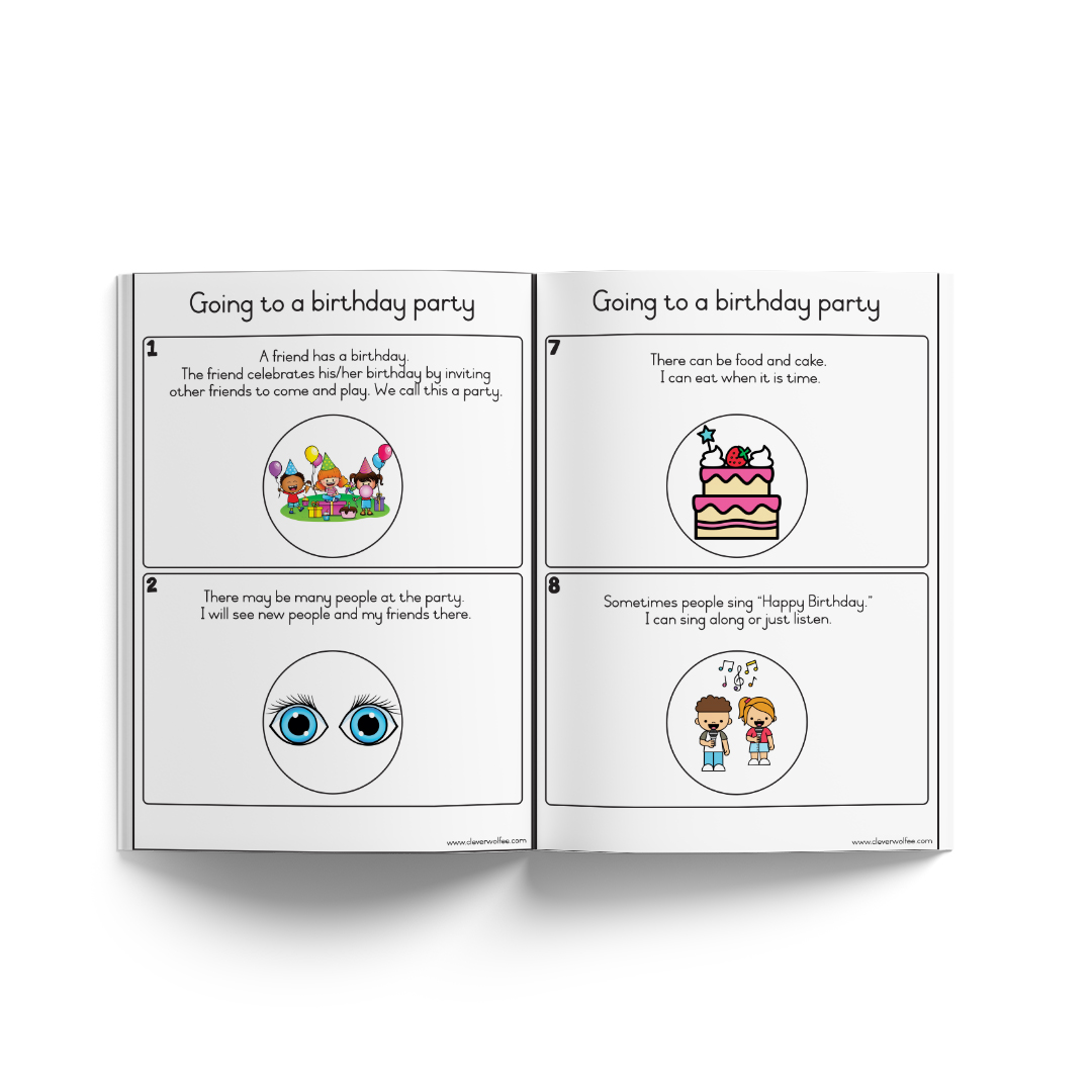This is how I do it - Social Stories - Going to a birthday party - Image 2