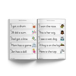 Alternative view of This is how I do it - Booklet 2 - I can read sentences