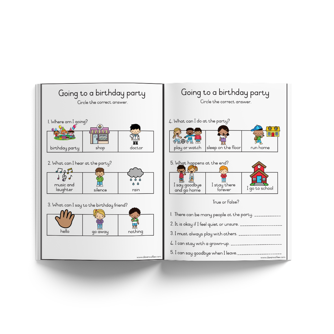 This is how I do it - Social Stories - Going to a birthday party - Image 3