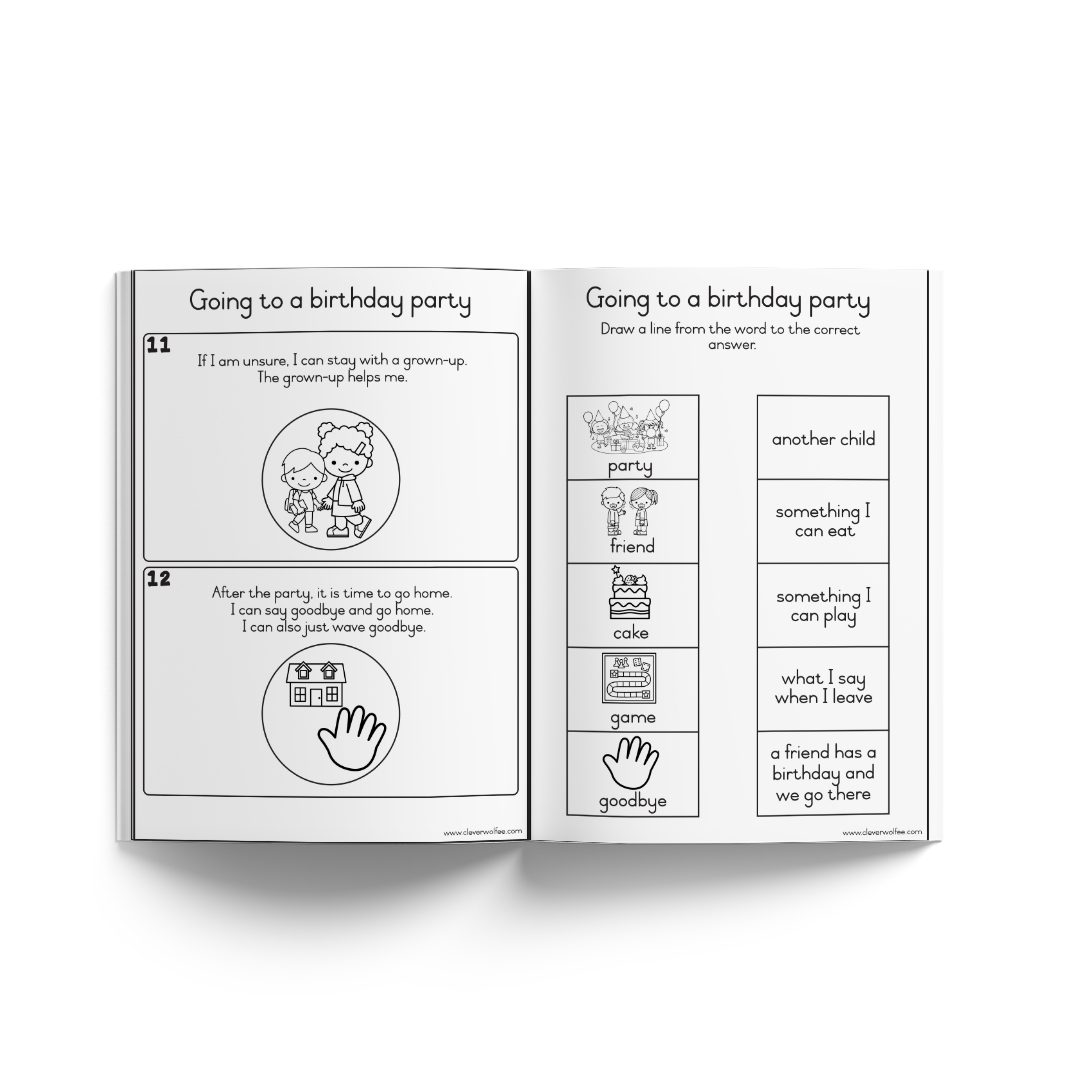This is how I do it - Social Stories - Going to a birthday party - Image 4