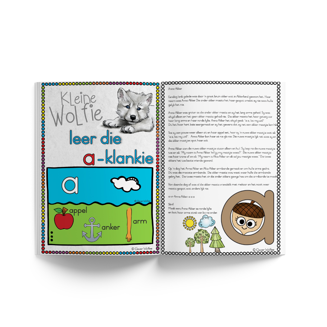 Kleine Wolfie leer lees - Image 4