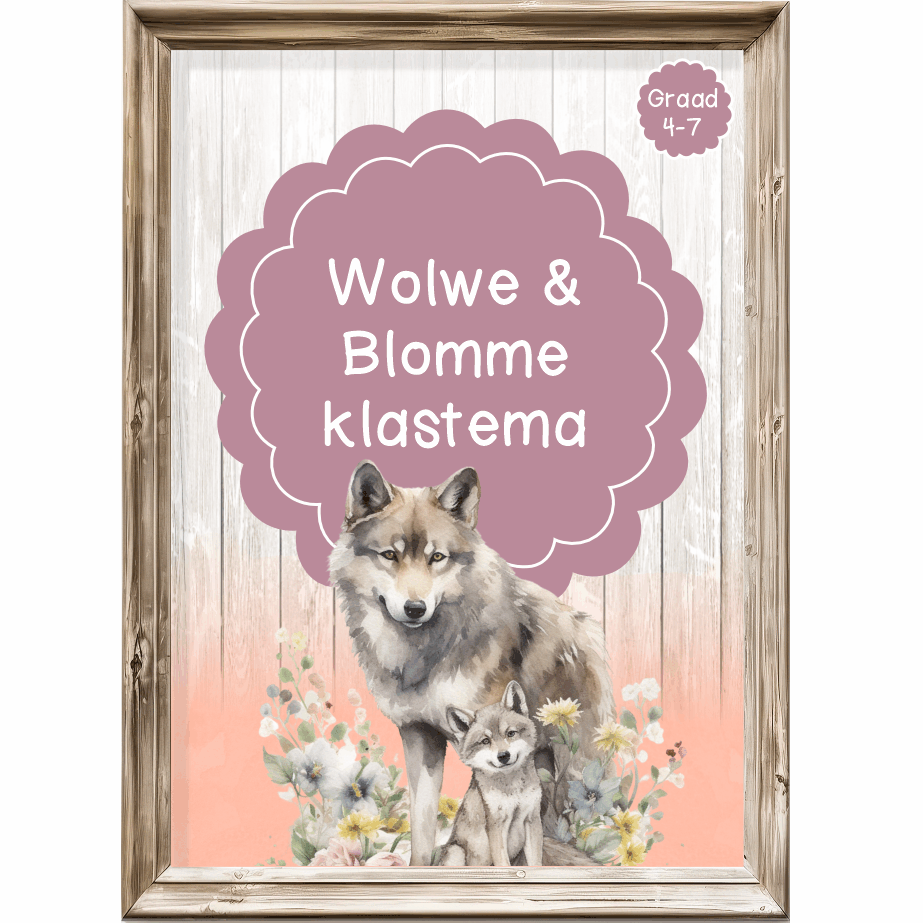 Intermediêre Klastema - Wolwe en blomme