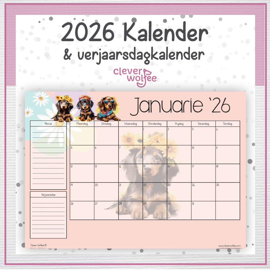 Worshonde kalender 2026