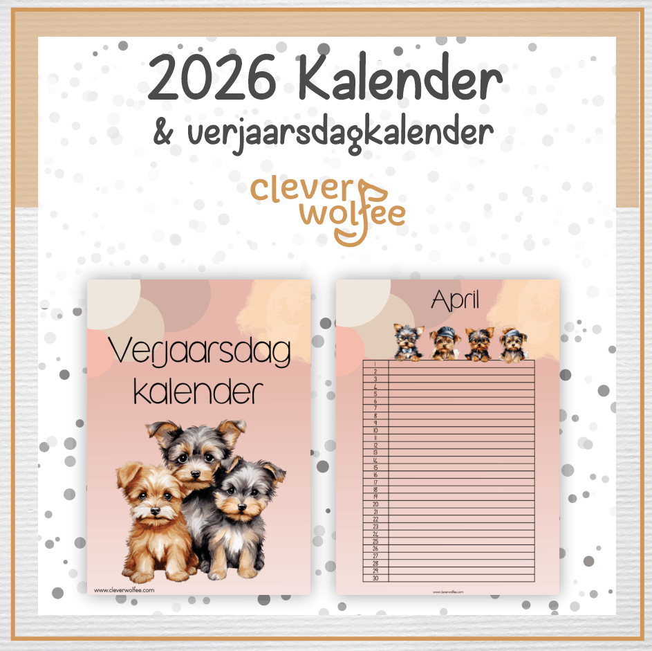 Yorkies kalender 2026 - Image 2